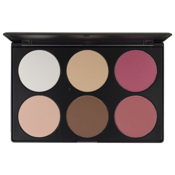Blush Professional 6 Colour Contour Blush Palette