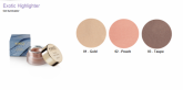 Edição limitada - Exotic Highlighter  Gel iluminador